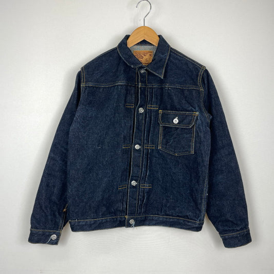 【中古品】【メンズ】 SAMURAI JEANS サムライジーンズ 25th ANNIVERSARY DENIM JACKET 1ST TYPE S551XX25OZ-25TH 25周年スペシャル限定 デニムジャケット 1STタイプ ライトアウター 145-251204-yy-14-tei サイズ：40 カラー：インディゴ 万代Net店