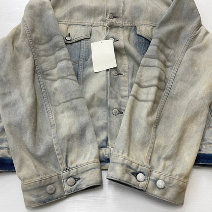 【中古品】【メンズ】 アクネストゥディオズ 25SS OVERSIZED FIT DENIM JAKET FN-UX-OUTW000074 C90191 オーバーサイズ フィット デニムジャケット アウター Gジャン ウォッシュ加工 141-251203-ts-05-fuzh サイズ：M カラー：インディゴ 万代Net店
