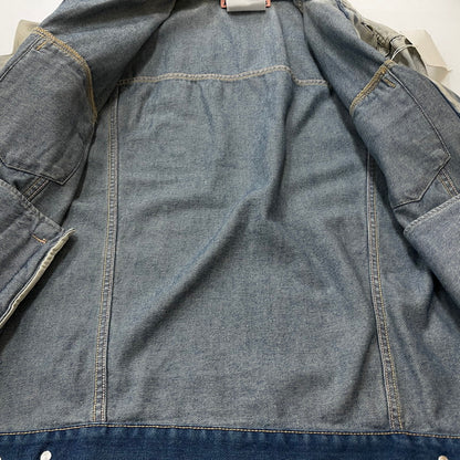【中古品】【メンズ】 アクネストゥディオズ 25SS OVERSIZED FIT DENIM JAKET FN-UX-OUTW000074 C90191 オーバーサイズ フィット デニムジャケット アウター Gジャン ウォッシュ加工 141-251203-ts-05-fuzh サイズ：M カラー：インディゴ 万代Net店