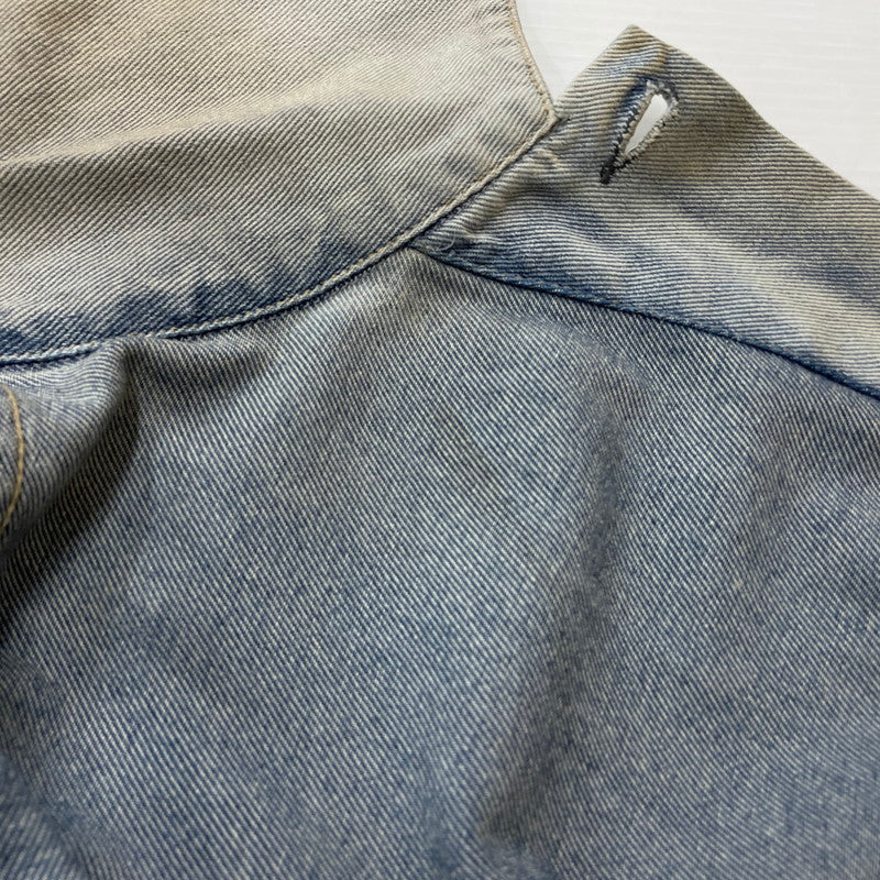 【中古品】【メンズ】 アクネストゥディオズ 25SS OVERSIZED FIT DENIM JAKET FN-UX-OUTW000074 C90191 オーバーサイズ フィット デニムジャケット アウター Gジャン ウォッシュ加工 141-251203-ts-05-fuzh サイズ：M カラー：インディゴ 万代Net店