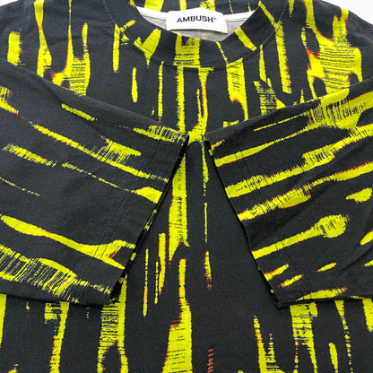 【中古品】【メンズ】 AMBUSH アンブッシュ GRAPHIC PRINT S/S TEE BMAA048F22JER001 グラフィック プリント ショートスリーブ Tシャツ トップス 半袖 142-251203-ts-14-tei サイズ：S カラー：総柄 万代Net店