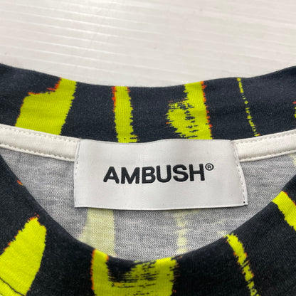 【中古品】【メンズ】 AMBUSH アンブッシュ GRAPHIC PRINT S/S TEE BMAA048F22JER001 グラフィック プリント ショートスリーブ Tシャツ トップス 半袖 142-251203-ts-14-tei サイズ：S カラー：総柄 万代Net店