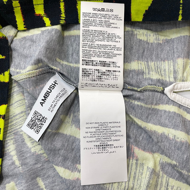 【中古品】【メンズ】 AMBUSH アンブッシュ GRAPHIC PRINT S/S TEE BMAA048F22JER001 グラフィック プリント ショートスリーブ Tシャツ トップス 半袖 142-251203-ts-14-tei サイズ：S カラー：総柄 万代Net店