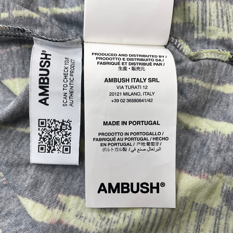 【中古品】【メンズ】 AMBUSH アンブッシュ GRAPHIC PRINT S/S TEE BMAA048F22JER001 グラフィック プリント ショートスリーブ Tシャツ トップス 半袖 142-251203-ts-14-tei サイズ：S カラー：総柄 万代Net店
