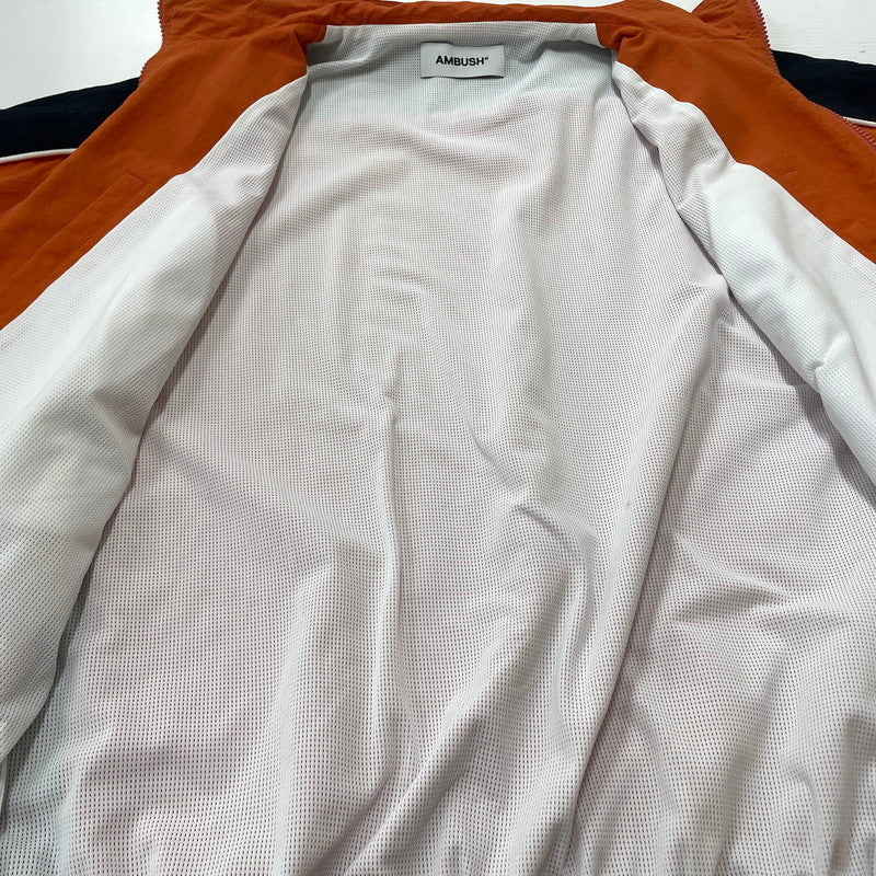 【中古品】【メンズ】 AMBUSH アンブッシュ NYLON TRACK JACKET 12113872 ナイロン トラックジャケット ライトアウター 142-251203-ts-13-tei サイズ：M カラー：オレンジ 万代Net店