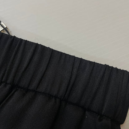 【中古品】【レディース】 LOEWE ロエベ TROUSERS SILK PANTS S359Y04XER トラウザーズ シルクパンツ ボトムス 168-251203-ts-01-tei サイズ：M カラー：ブラック 万代Net店