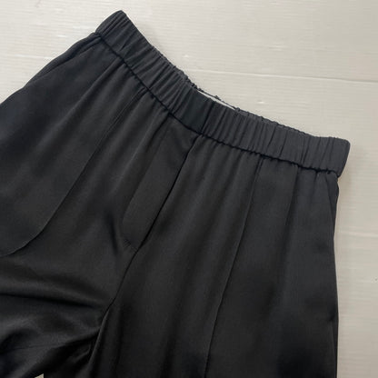 【中古品】【レディース】 LOEWE ロエベ TROUSERS SILK PANTS S359Y04XER トラウザーズ シルクパンツ ボトムス 168-251203-ts-01-tei サイズ：M カラー：ブラック 万代Net店