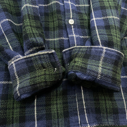 【中古品】【メンズ】 KAMIYA カミヤ HOODED CHECK SHIRT G13SH041 フーディ チェック シャツ トップス 長袖 ヴィンテージ加工 140-251203-ts-12-fuz サイズ：L カラー：チェック 万代Net店