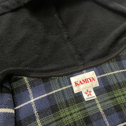 【中古品】【メンズ】 KAMIYA カミヤ HOODED CHECK SHIRT G13SH041 フーディ チェック シャツ トップス 長袖 ヴィンテージ加工 140-251203-ts-12-fuz サイズ：L カラー：チェック 万代Net店
