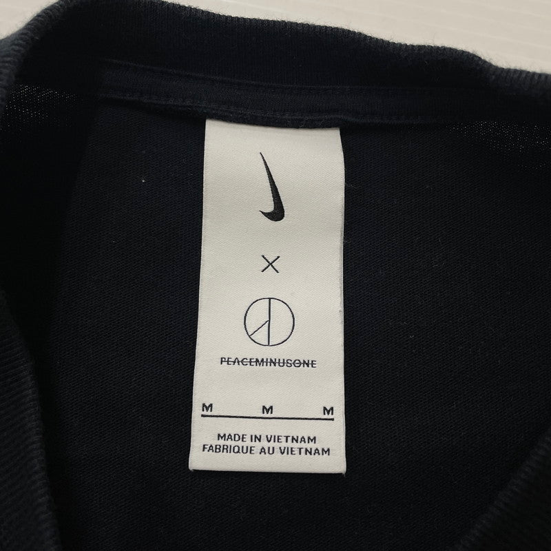【中古品】【メンズ】 NIKE ナイキ × PEACEMINUSONE ピースマイナスワン 別注 コラボ NRG CF L/S T-SHIRT DR0097-010 ロングスリーブ Tシャツ トップス 長袖 148-251203-ts-11-tei サイズ：M カラー：ブラック 万代Net店