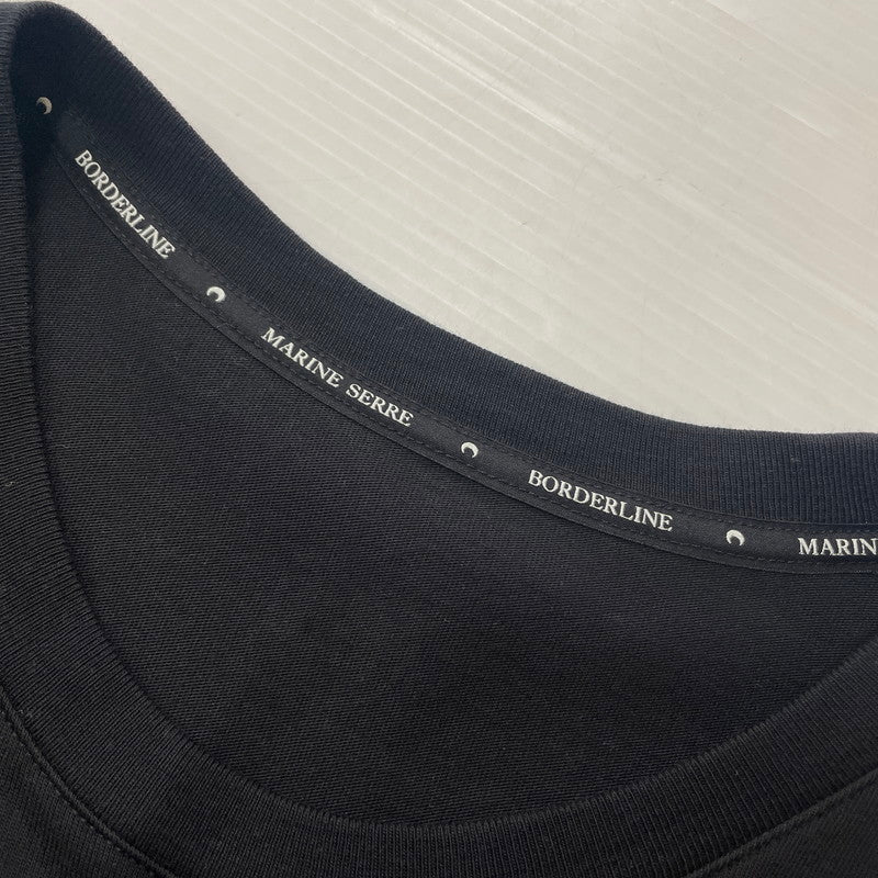 【中古品】【メンズ】 Marine Serre マリーンセル REGENERATED CALENDAR TEE ジェネレイテッド カレンダー Tシャツ トップス 半袖 141-251203-ts-15-tei サイズ：XL カラー：ブラック 万代Net店