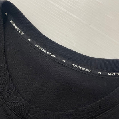 【中古品】【メンズ】 Marine Serre マリーンセル REGENERATED CALENDAR TEE ジェネレイテッド カレンダー Tシャツ トップス 半袖 141-251203-ts-15-tei サイズ：XL カラー：ブラック 万代Net店