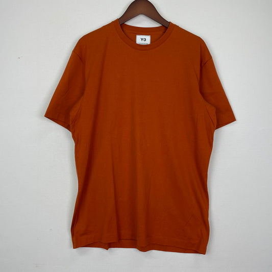 【中古品】【メンズ】 Y-3 ワイスリー LOGO S/S TEE HT2286 ロゴ ショートスリーブ Tシャツ トップス 半袖 142-251203-ts-10-tei サイズ：M カラー：オレンジ 万代Net店