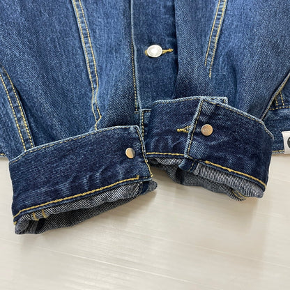 【中古品】【メンズ】 AAPE BY A BATHING APE エーエイプバイアベイシングエイプ × TOMMY JEANS トミージーンズ 別注 コラボ DENIM JACKET デニムジャケット アウター Gジャン 142-251203-ts-04-tei サイズ：S カラー：インディゴ 万代Net店