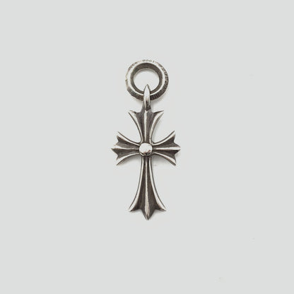 【中古品】【メンズ】 CHROME HEARTS クロムハーツ TINY CH CROSS タイニー CH クロス アクセサリー ペンダントトップ 190-251204-ts-04-tei カラー：シルバー 万代Net店