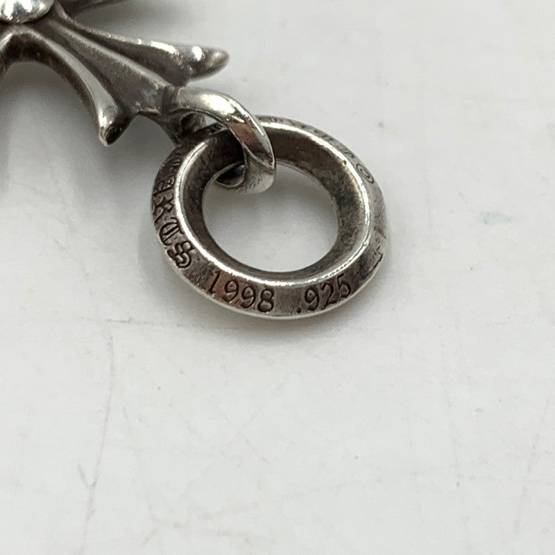 【中古品】【メンズ】 CHROME HEARTS クロムハーツ TINY CH CROSS タイニー CH クロス アクセサリー ペンダントトップ 190-251204-ts-04-tei カラー：シルバー 万代Net店