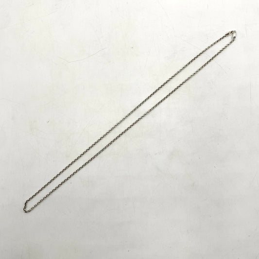 【中古品】【メンズ】 CHROME HEARTS クロムハーツ 20INCH NECKCHAIN R20 20インチ ロールチェーンネックレス アクセサリー 190-251204-ts-05-tei カラー：シルバー 万代Net店