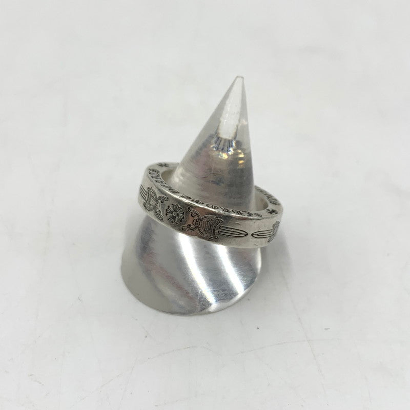 【中古品】【メンズ】 CHROME HEARTS クロムハーツ 6mm SPACER DAGGER 6mmスペーサー ダガー アクセサリー リング 指輪 190-251204-ts-02-tei カラー：シルバー 19号 万代Net店