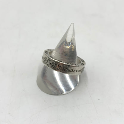 【中古品】【メンズ】 CHROME HEARTS クロムハーツ 6mm SPACER DAGGER 6mmスペーサー ダガー アクセサリー リング 指輪 190-251204-ts-02-tei カラー：シルバー 19号 万代Net店
