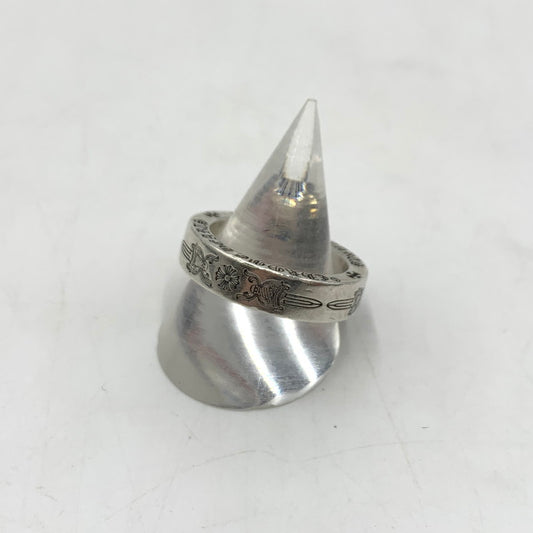 【中古品】【メンズ】 CHROME HEARTS クロムハーツ 6mm SPACER DAGGER 6mmスペーサー ダガー アクセサリー リング 指輪 190-251204-ts-02-tei カラー：シルバー 19号 万代Net店
