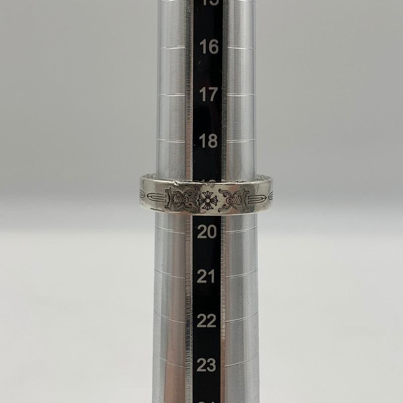【中古品】【メンズ】 CHROME HEARTS クロムハーツ 6mm SPACER DAGGER 6mmスペーサー ダガー アクセサリー リング 指輪 190-251204-ts-02-tei カラー：シルバー 19号 万代Net店