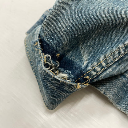 【現状渡し品】【メンズ】 Levi's リーバイス 60's DENIM JACKET VINTAGE 70505 60年代 デニムジャケット アウター Gジャン ヴィンテージ 145-251203-ts-02-tei サイズ：サイズ不明 カラー：インディゴ 万代Net店