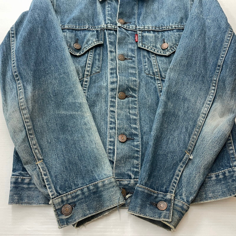【現状渡し品】【メンズ】 Levi's リーバイス 60's DENIM JACKET VINTAGE 70505 60年代 デニムジャケット アウター Gジャン ヴィンテージ 145-251203-ts-02-tei サイズ：サイズ不明 カラー：インディゴ 万代Net店
