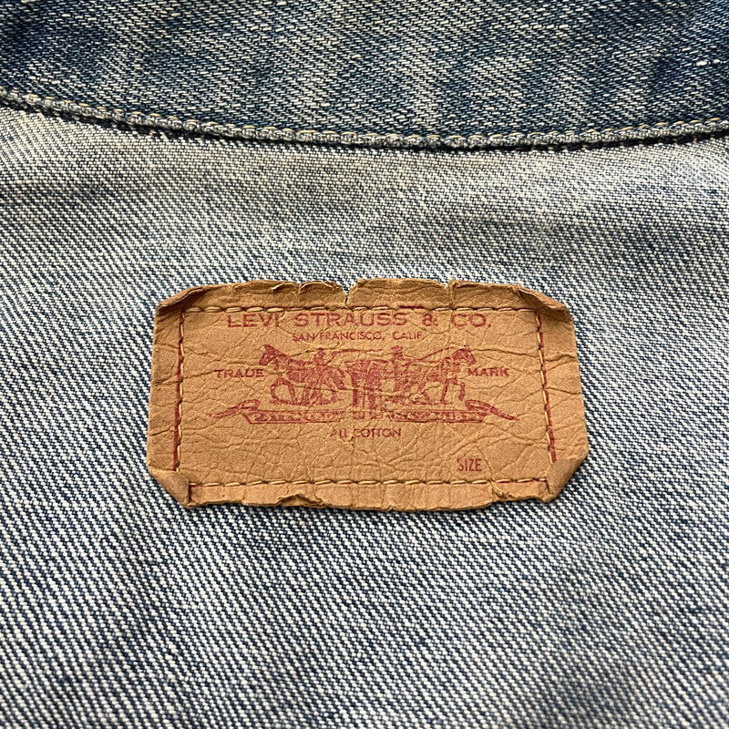 【現状渡し品】【メンズ】 Levi's リーバイス 60's DENIM JACKET VINTAGE 70505 60年代 デニムジャケット アウター Gジャン ヴィンテージ 145-251203-ts-02-tei サイズ：サイズ不明 カラー：インディゴ 万代Net店