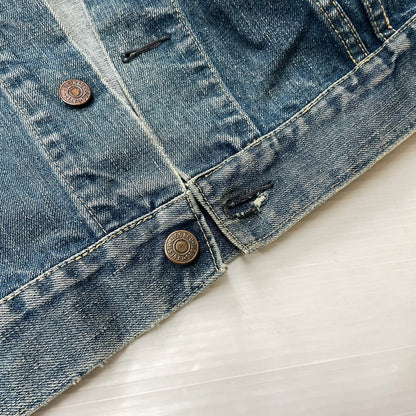 【現状渡し品】【メンズ】 Levi's リーバイス 60's DENIM JACKET VINTAGE 70505 60年代 デニムジャケット アウター Gジャン ヴィンテージ 145-251203-ts-02-tei サイズ：サイズ不明 カラー：インディゴ 万代Net店