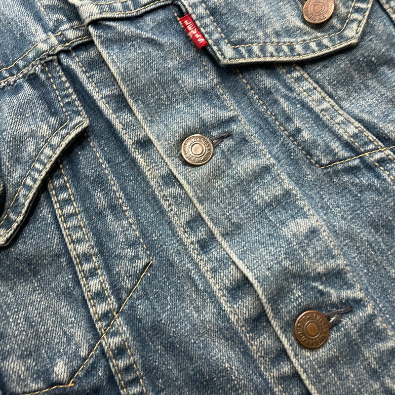 【現状渡し品】【メンズ】 Levi's リーバイス 60's DENIM JACKET VINTAGE 70505 60年代 デニムジャケット アウター Gジャン ヴィンテージ 145-251203-ts-02-tei サイズ：サイズ不明 カラー：インディゴ 万代Net店