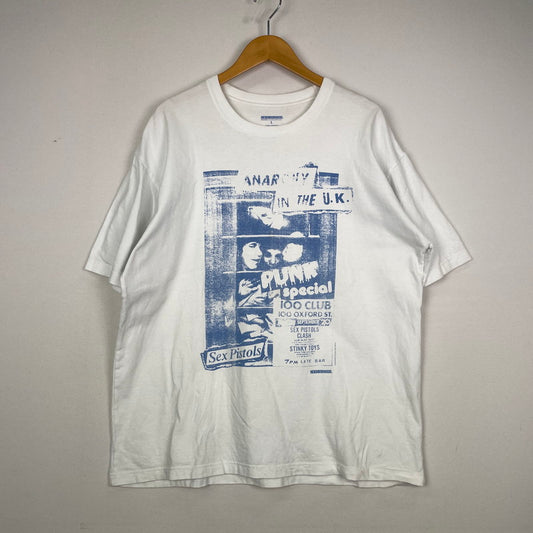 【中古品】【メンズ】 NEIGHBORHOOD ネイバーフッド 24SS NH SEX PISTOLS S/S TEE ショートスリーブ Tシャツ トップス 半袖 142-251203-ts-20-tei サイズ：L カラー：ホワイト 万代Net店