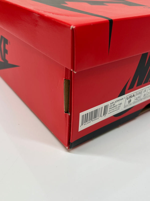 【中古品】【メンズ】 NIKE ナイキ AIR JORDAN 1 HIGH 85 BQ4422-100 エア ジョーダン 1 ハイ 85 スニーカー 靴 160-260718-kk-24-hon カラー：WHITE/NEUTRAL GREY 万代Net店