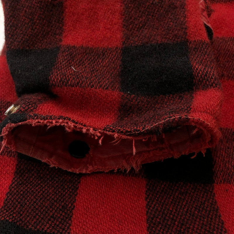 【現状渡し品】【メンズ】 HUMPHREY ハンフリー REVERSIBLE WOOL MACKINAW COAT リバーシブル ウール マッキーノコート ライトアウター 145-251204-yy-11-tei サイズ：不明 カラー：レッド 万代Net店