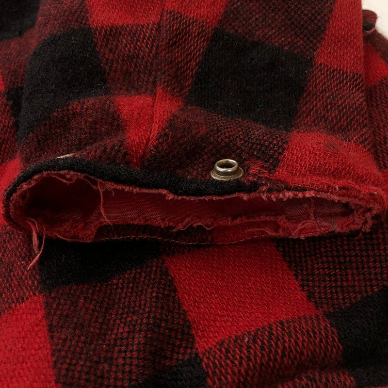 【現状渡し品】【メンズ】 HUMPHREY ハンフリー REVERSIBLE WOOL MACKINAW COAT リバーシブル ウール マッキーノコート ライトアウター 145-251204-yy-11-tei サイズ：不明 カラー：レッド 万代Net店