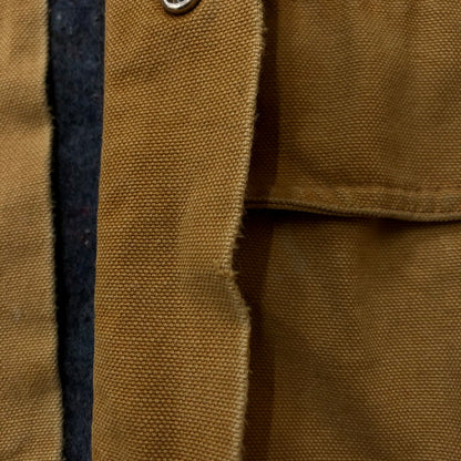 【現状渡し品】【メンズ】 CARTERS カーターズ 70~80's DUCK COVERALL JACKET VINTAGE 70~80年代 ダック カバーオール ジャケット ライトアウター ヴィンテージ USA製 145-251204-yy-13-tei サイズ：42 カラー：キャメル 万代Net店