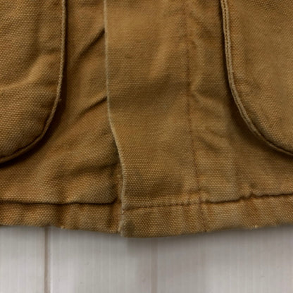 【現状渡し品】【メンズ】 CARTERS カーターズ 70~80's DUCK COVERALL JACKET VINTAGE 70~80年代 ダック カバーオール ジャケット ライトアウター ヴィンテージ USA製 145-251204-yy-13-tei サイズ：42 カラー：キャメル 万代Net店