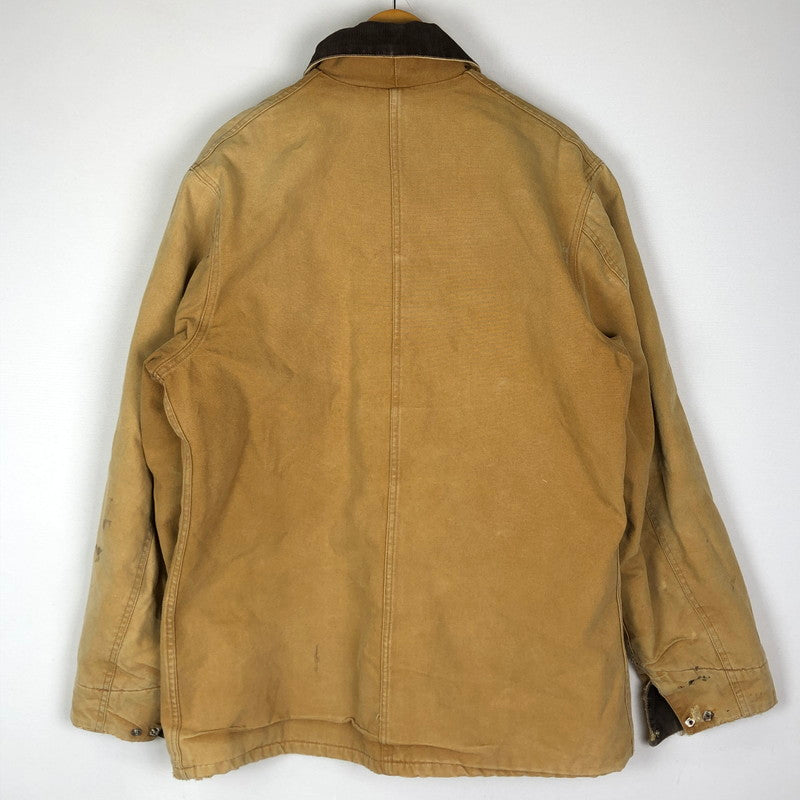 【現状渡し品】【メンズ】 CARTERS カーターズ 70~80's DUCK COVERALL JACKET VINTAGE 70~80年代 ダック カバーオール ジャケット ライトアウター ヴィンテージ USA製 145-251204-yy-13-tei サイズ：42 カラー：キャメル 万代Net店