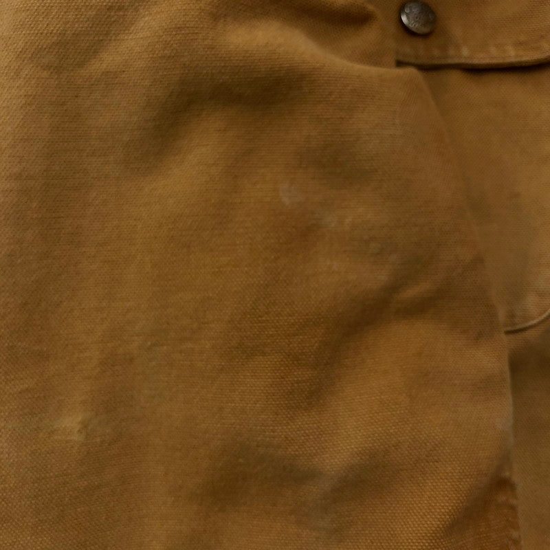 【現状渡し品】【メンズ】 CARTERS カーターズ 70~80's DUCK COVERALL JACKET VINTAGE 70~80年代 ダック カバーオール ジャケット ライトアウター ヴィンテージ USA製 145-251204-yy-13-tei サイズ：42 カラー：キャメル 万代Net店