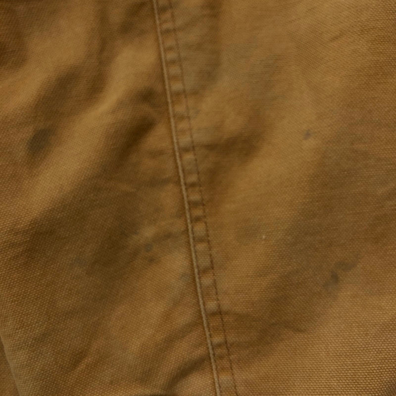【現状渡し品】【メンズ】 CARTERS カーターズ 70~80's DUCK COVERALL JACKET VINTAGE 70~80年代 ダック カバーオール ジャケット ライトアウター ヴィンテージ USA製 145-251204-yy-13-tei サイズ：42 カラー：キャメル 万代Net店