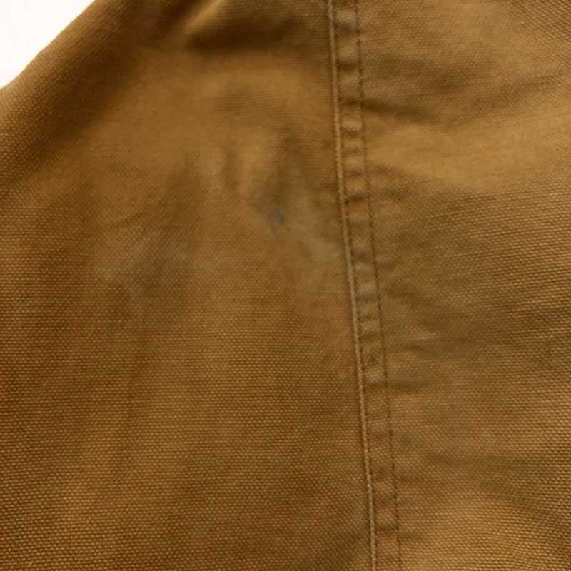 【現状渡し品】【メンズ】 CARTERS カーターズ 70~80's DUCK COVERALL JACKET VINTAGE 70~80年代 ダック カバーオール ジャケット ライトアウター ヴィンテージ USA製 145-251204-yy-13-tei サイズ：42 カラー：キャメル 万代Net店