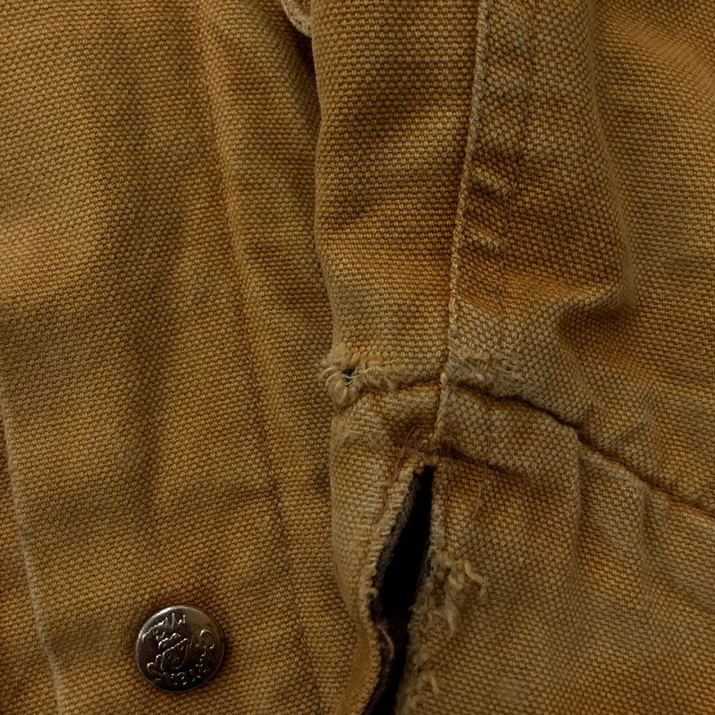 【現状渡し品】【メンズ】 CARTERS カーターズ 70~80's DUCK COVERALL JACKET VINTAGE 70~80年代 ダック カバーオール ジャケット ライトアウター ヴィンテージ USA製 145-251204-yy-13-tei サイズ：42 カラー：キャメル 万代Net店