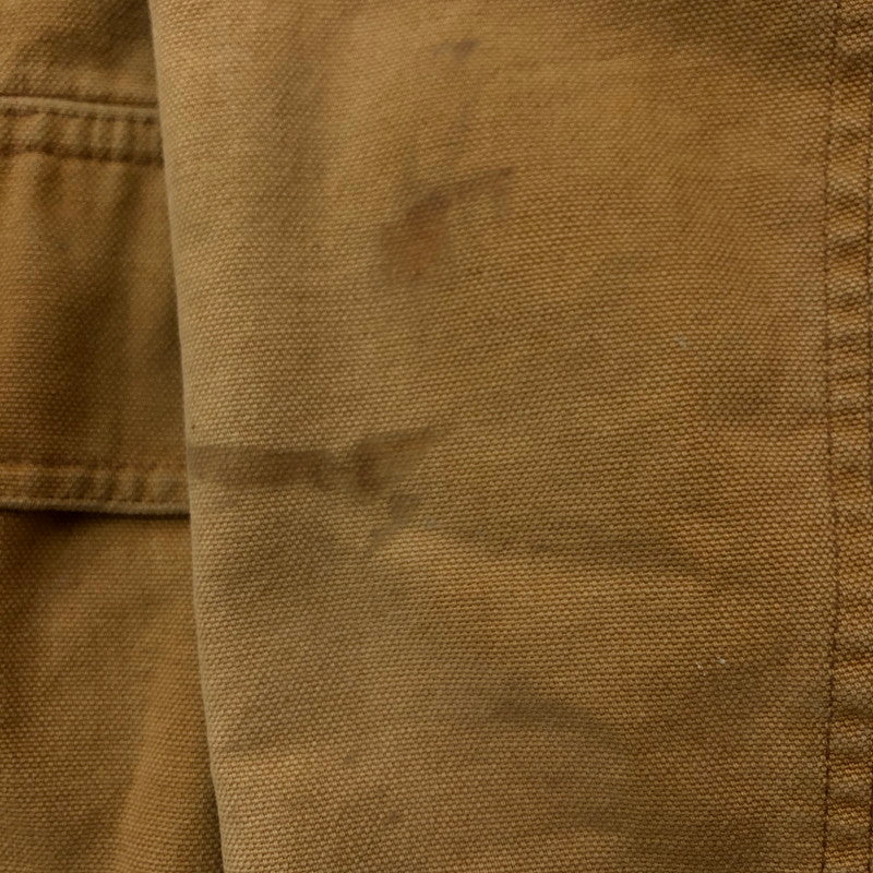 【現状渡し品】【メンズ】 CARTERS カーターズ 70~80's DUCK COVERALL JACKET VINTAGE 70~80年代 ダック カバーオール ジャケット ライトアウター ヴィンテージ USA製 145-251204-yy-13-tei サイズ：42 カラー：キャメル 万代Net店