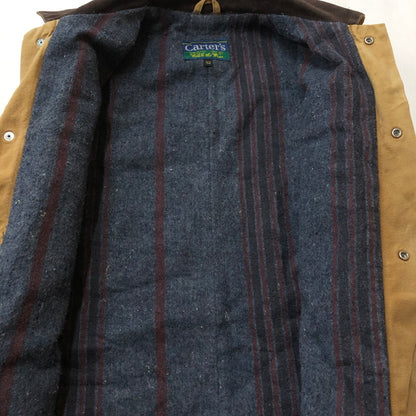 【現状渡し品】【メンズ】 CARTERS カーターズ 70~80's DUCK COVERALL JACKET VINTAGE 70~80年代 ダック カバーオール ジャケット ライトアウター ヴィンテージ USA製 145-251204-yy-13-tei サイズ：42 カラー：キャメル 万代Net店