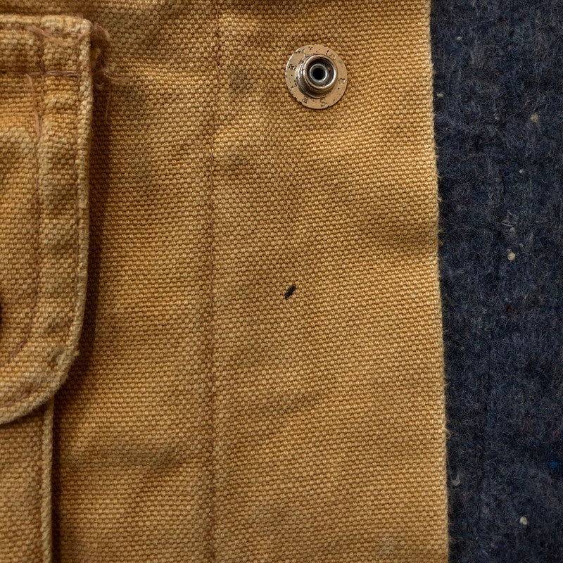 【現状渡し品】【メンズ】 CARTERS カーターズ 70~80's DUCK COVERALL JACKET VINTAGE 70~80年代 ダック カバーオール ジャケット ライトアウター ヴィンテージ USA製 145-251204-yy-13-tei サイズ：42 カラー：キャメル 万代Net店