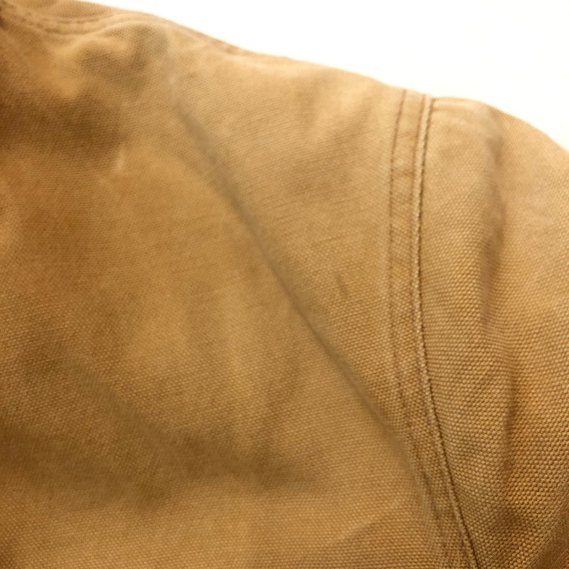 【現状渡し品】【メンズ】 CARTERS カーターズ 70~80's DUCK COVERALL JACKET VINTAGE 70~80年代 ダック カバーオール ジャケット ライトアウター ヴィンテージ USA製 145-251204-yy-13-tei サイズ：42 カラー：キャメル 万代Net店