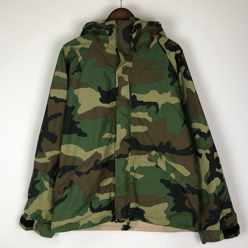 【現状渡し品】【メンズ】 ADVENTURE TECH アドベンチャー テック GORE-TEX DESERT CAMO REVERSIBLE JACKET ゴアテックス デザートカモ リバーシブル ジャケット ライトアウター USA製 145-251204-yy-07-tei サイズ：M カラー：カーキ 万代Net店