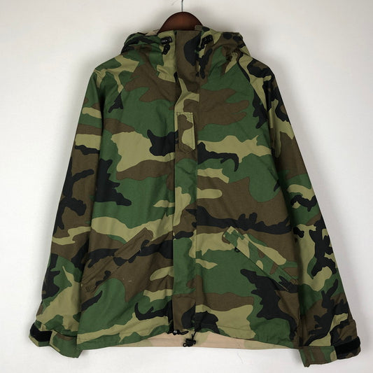 【現状渡し品】【メンズ】 ADVENTURE TECH アドベンチャー テック GORE-TEX DESERT CAMO REVERSIBLE JACKET ゴアテックス デザートカモ リバーシブル ジャケット ライトアウター USA製 145-251204-yy-07-tei サイズ：M カラー：カーキ 万代Net店