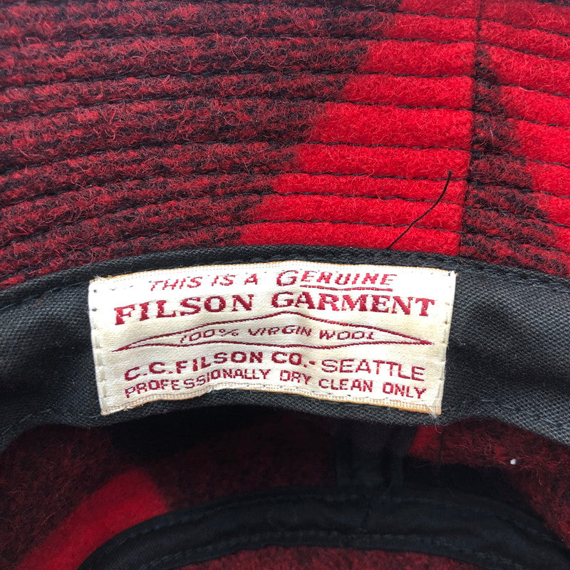 【中古品】【メンズ】 FILSON フィルソン MACKINAW WOOL HAT マッキーノ ウール ハット 帽子 USA製 185-251203-ks-02-tei サイズ：L カラー：マルチカラー 万代Net店