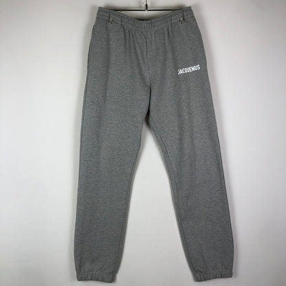 【中古品】【メンズ】 JACQUEMUS ジャックムス LOGO SWEAT PANTS ロゴ スウェットパンツ ボトムス 152-251205-ks-24-tei サイズ：S カラー：グレー 万代Net店