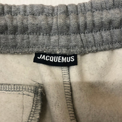 【中古品】【メンズ】 JACQUEMUS ジャックムス LOGO SWEAT PANTS ロゴ スウェットパンツ ボトムス 152-251205-ks-24-tei サイズ：S カラー：グレー 万代Net店